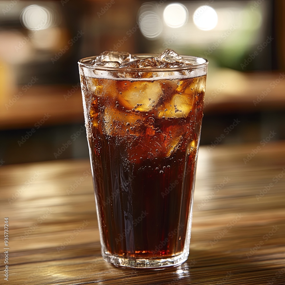 iced black coffee or americano coffee in takeaway glass iced black coffee or americano coffee in takeaway glass