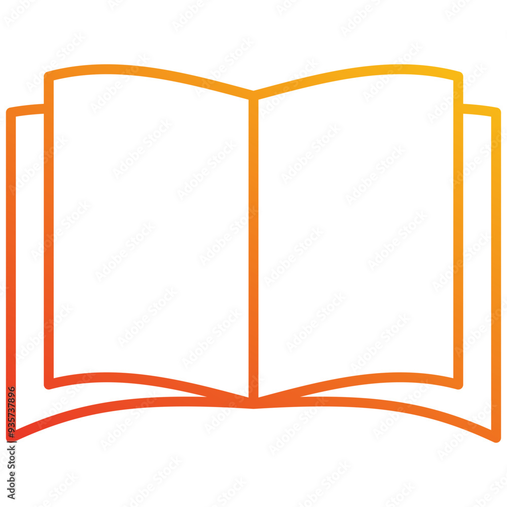 Open Book Icon Open Book Icon