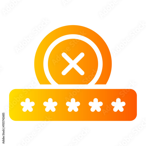 incorrect gradient icon