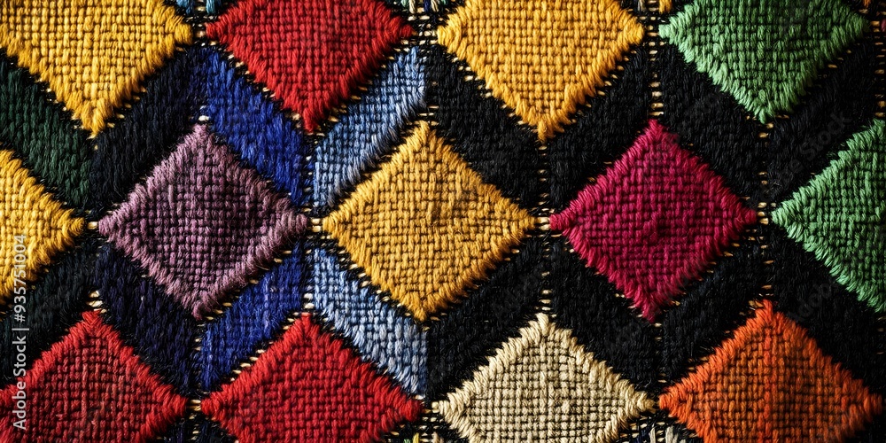colorful fabric texture background, ai generated. colorful fabric texture background, ai generated.