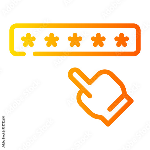 pin code gradient icon