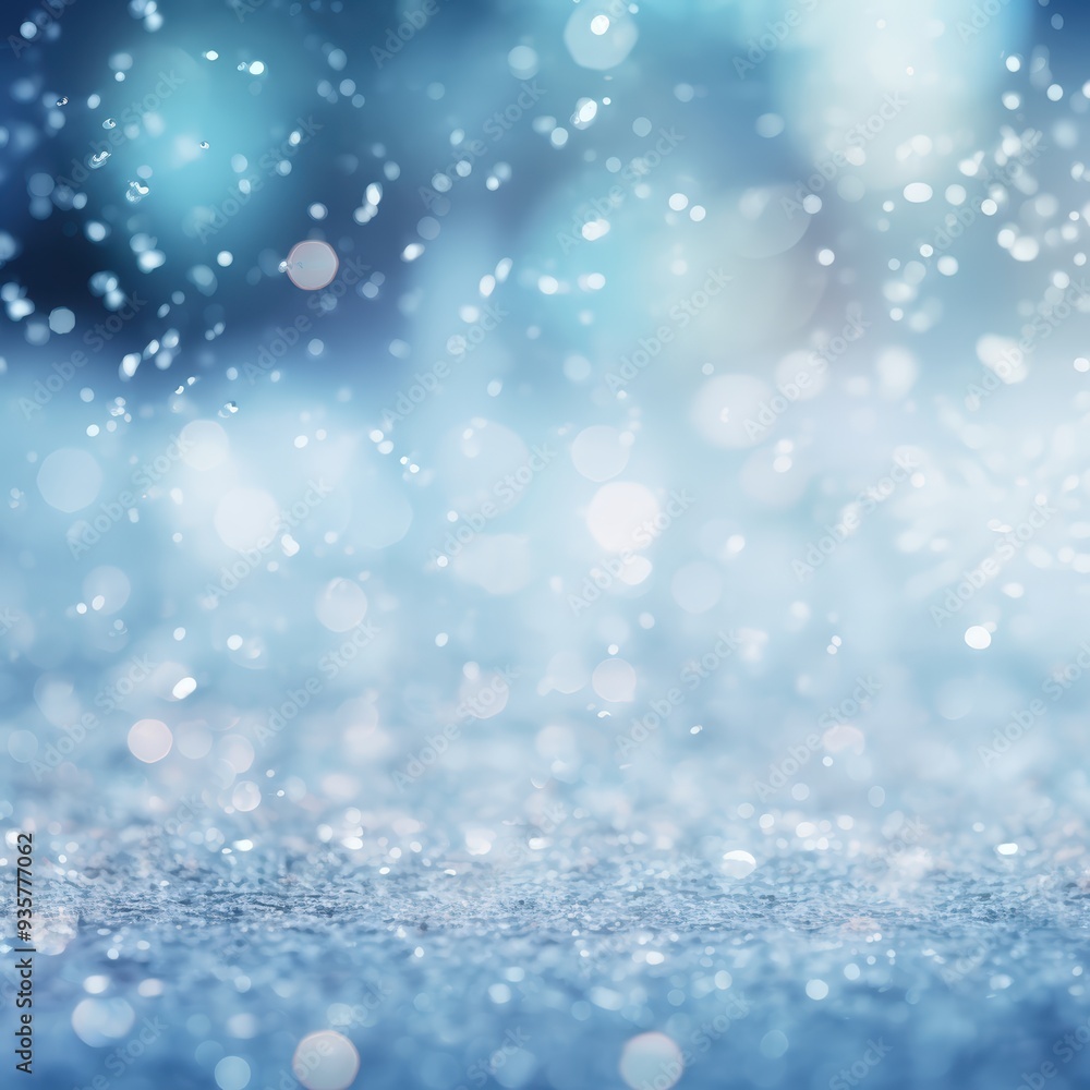 Sparkling blue background Sparkling blue background