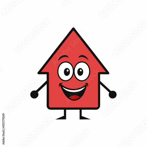 A cool, persuasive icon of a house for real estate.