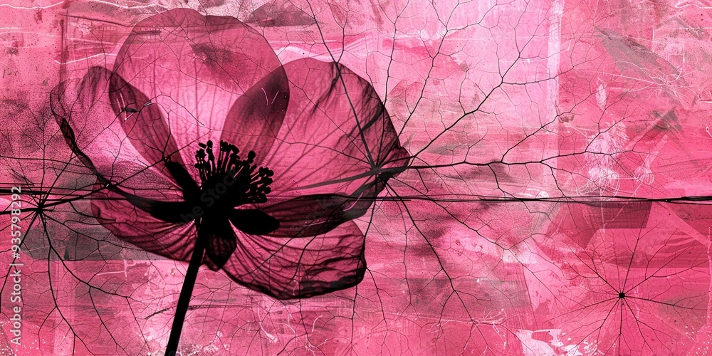 Fototapeta premium pink rose flower