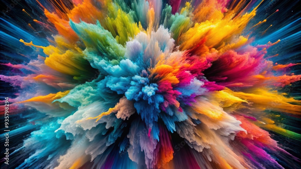 In a bold twist, black and white patches converge to generate a vibrant color combination that is equal parts unexpected and mesmerizing. In a bold twist, black and white patches converge to generate a vibrant color combination that is equal parts unexpected and mesmerizing.