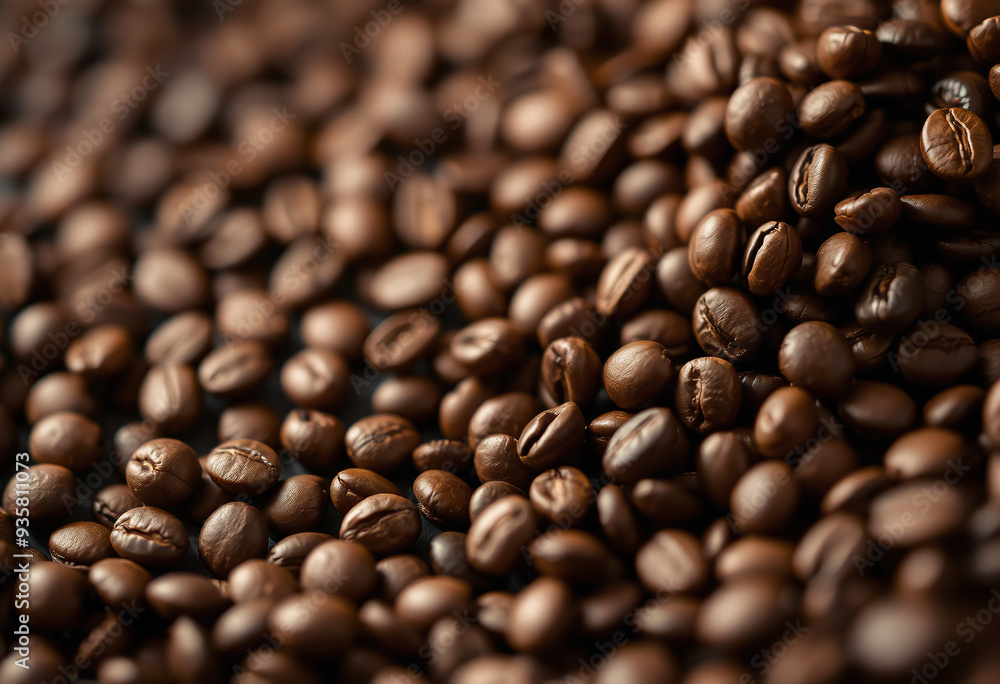 Obraz premium coffee beans background