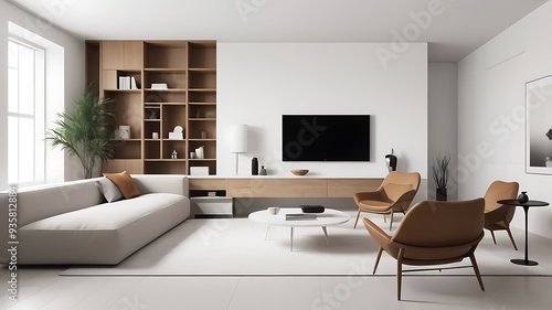 Wallpaper Mural Detailed Interior Design Layout Floorplan Featuring Functional Room Arrangements, Modern Furniture Placement, and Strategic Space Utilization for Residential and Commercial Projects. Architecture plan Torontodigital.ca