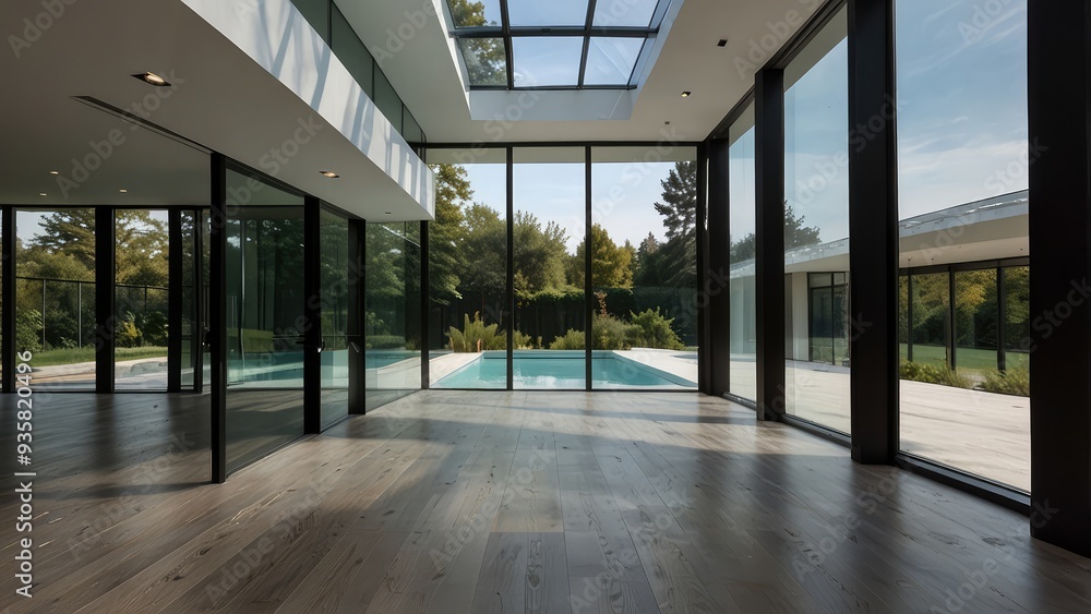 custom made wallpaper toronto digitalA rustic, log cabin surrounded by towering mountains and a serene lake, perfect for a peaceful getaway.