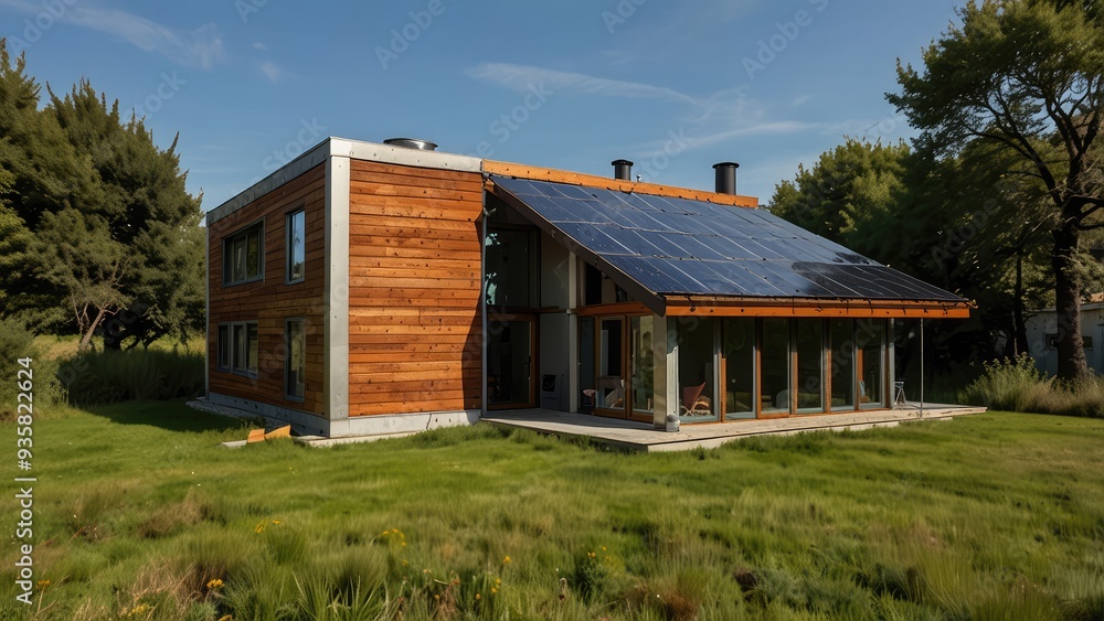 A rustic, log cabin surrounded by towering mountains and a serene lake, perfect for a peaceful getaway. A rustic, log cabin surrounded by towering mountains and a serene lake, perfect for a peaceful getaway.