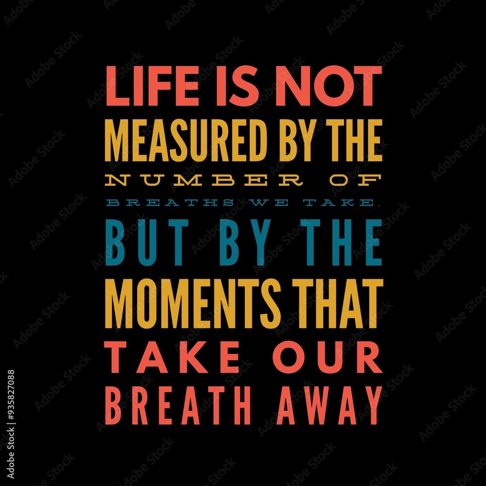 Obraz premium Motivational quotes for success. A positive message for students for success in life.