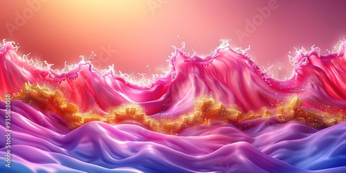 abstract background with stars