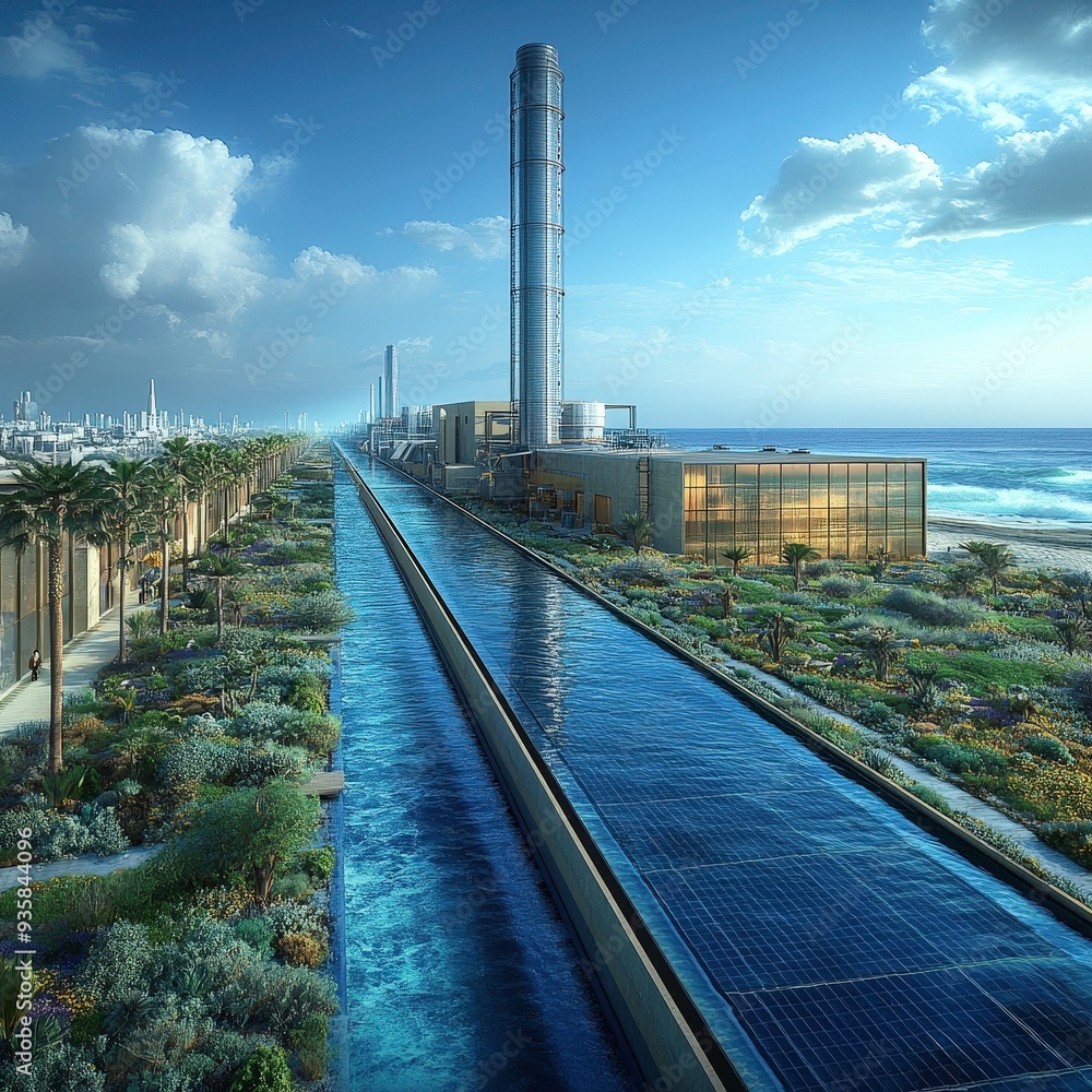 Fototapeta premium Sustainable Futures: The Art of Environmental Stewardship