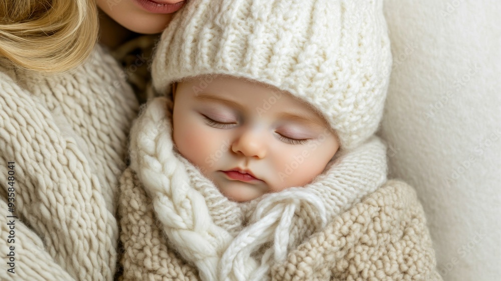 Maternal Love and Comfort in a Timeless Embrace Maternal Love and Comfort in a Timeless Embrace