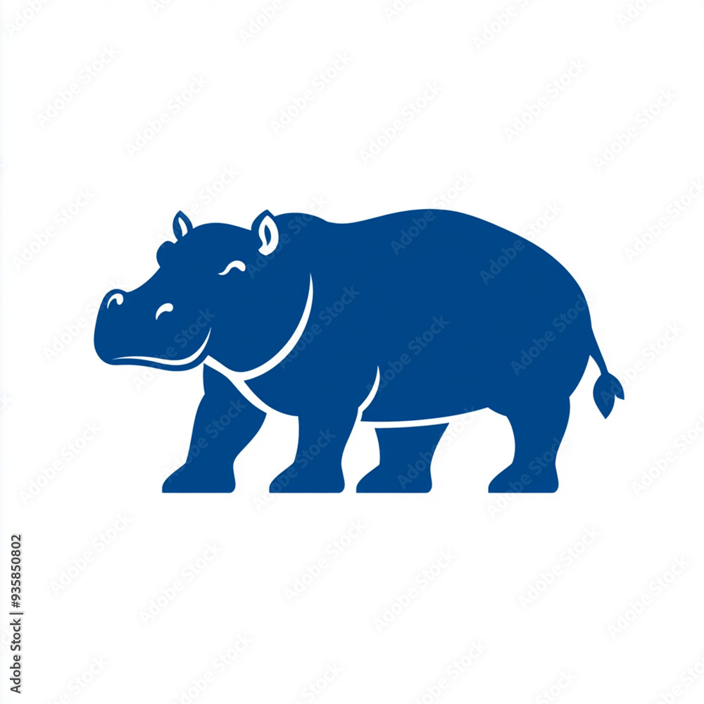 Obraz premium rhino vector illustration