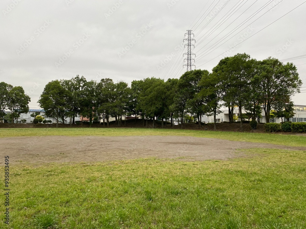 Obraz premium electric power station