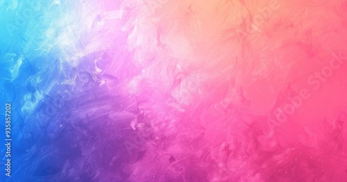 A vibrant abstract gradient blending blue, pink, and purple hues, creating a dreamy and artistic background.