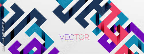 Color bend lines with shadow texture effect. Vector Illustration For Wallpaper, Banner, Background, Card, Book Illustration, landing page