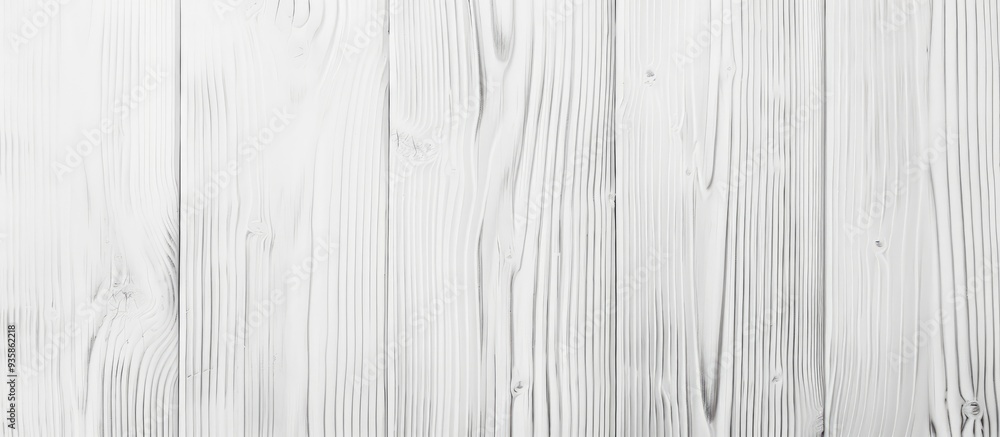 Fototapeta premium White wooden plank texture background Soft wood surface for decoration or backdrop. Copy space image. Place for adding text and design