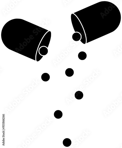 health illustration pharmacy silhouette capsule logo drug icon medicine outline antibiotic medical treatment pharmaceutical medication pill illness tablet care shape prescription vitamin painkiller