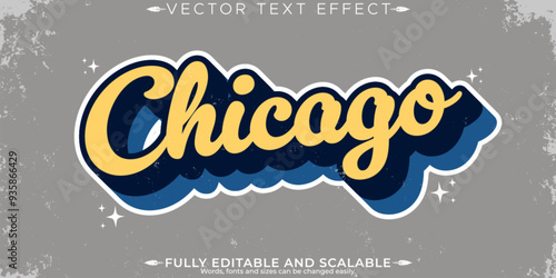 80s editable text effect, editable nostalgic and retro text style