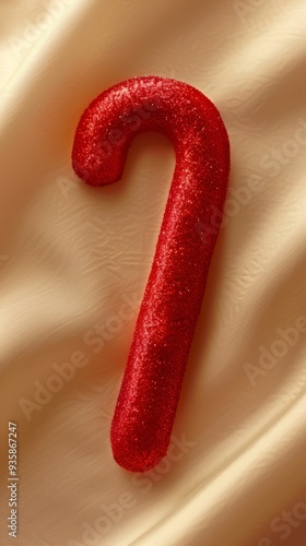 Classic Christmas candy cane