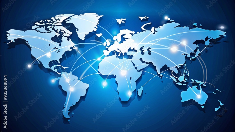 Worldwide connection background illustration vector
Worldwide connection background illustration vector