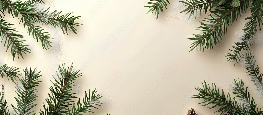blank sheet for holiday greetings and Christmas decorations. Copy space image. Place for adding text and design blank sheet for holiday greetings and Christmas decorations. Copy space image. Place for adding text and design