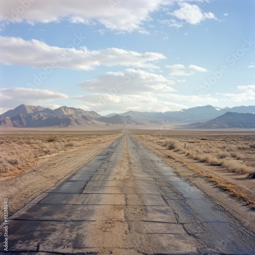 Obraz na płótnie Endless Road to Nowhere w salonie