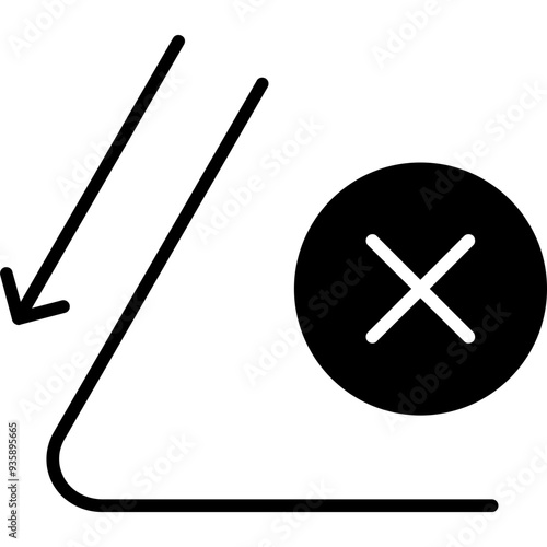 Wrong Bending Icon