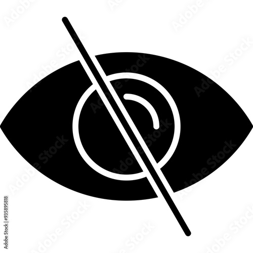 Avoid Eye Contact Icon