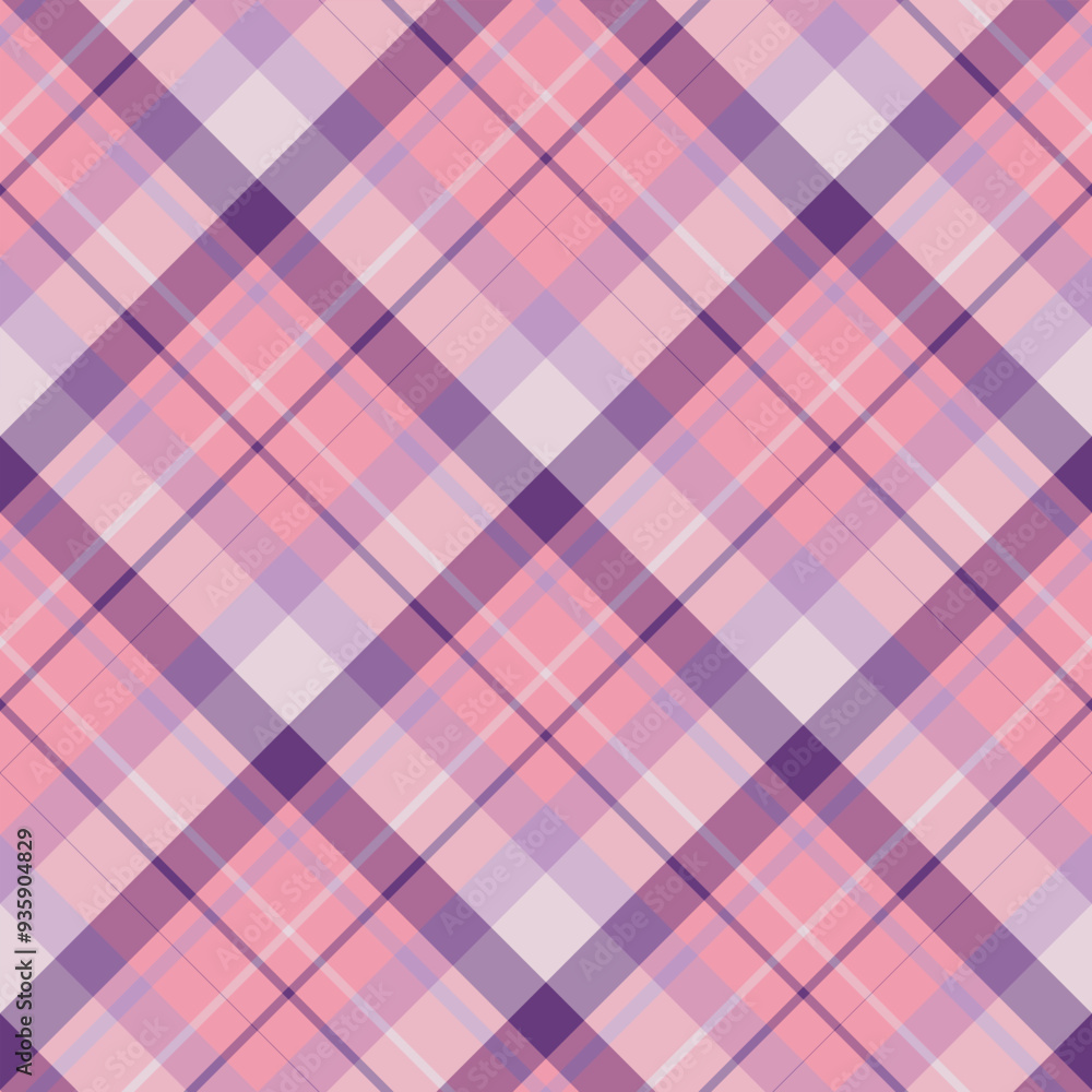 Seamless pattern in unique pink and purple colors for plaid, fabric, textile, clothes, tablecloth and other things. Vector image. 2 Seamless pattern in unique pink and purple colors for plaid, fabric, textile, clothes, tablecloth and other things. Vector image. 2
