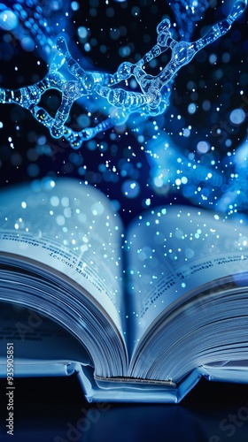 chemistry  background with textbook