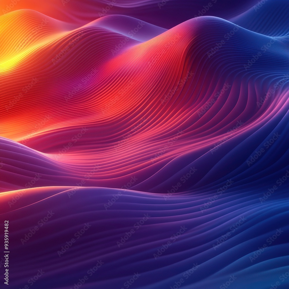 Obraz premium Digital Dreams: The Future of Graphic Expression