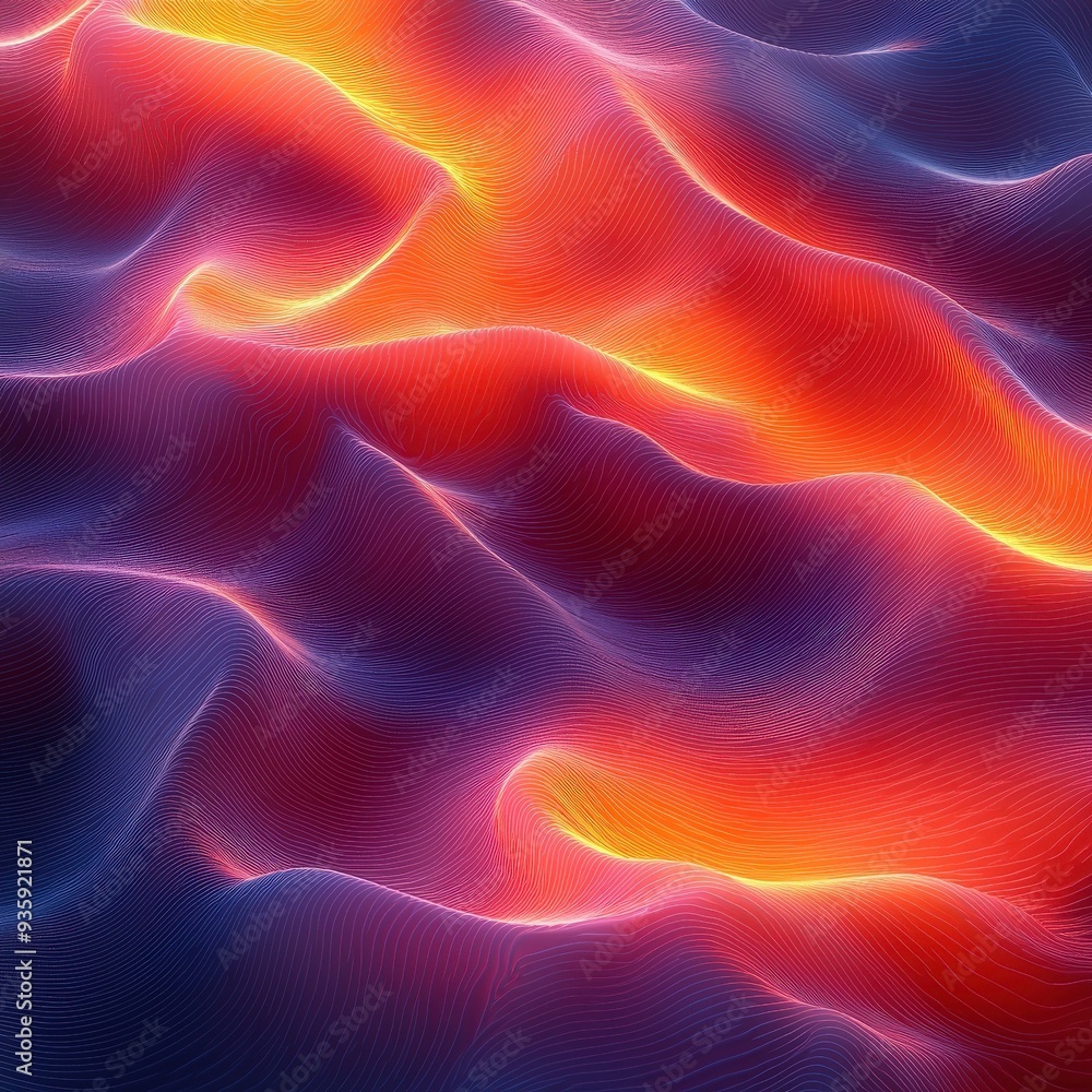 Fototapeta premium Digital Dreams: The Future of Graphic Expression