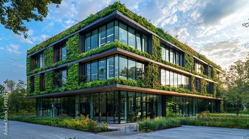 Green Building Architecture.