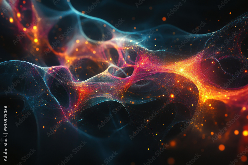 Abstract fluid waves of light and color create a mesmerizing visual experience full of vibrant energy and motion. Abstract fluid waves of light and color create a mesmerizing visual experience full of vibrant energy and motion.
