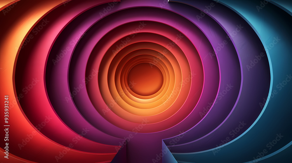 SET Modern poster design with gradient round sphere in the center. Colorful banner design with 3d gradient background SET Modern poster design with gradient round sphere in the center. Colorful banner design with 3d gradient background