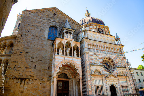 Beragme bergamo italian city in lombardy and italian alps