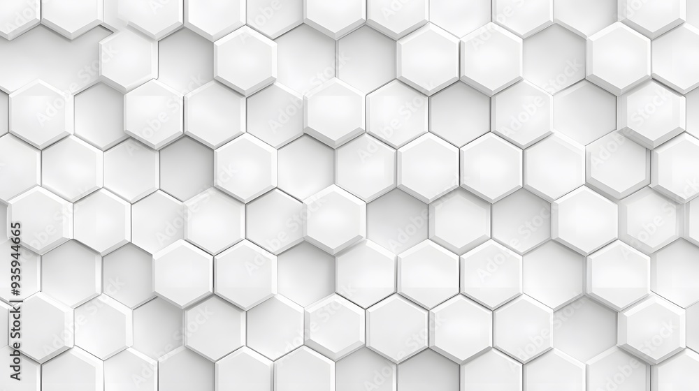3D White Hexagons on White Background, Abstract Image, Texture, Pattern, Wallpaper, Cover and Screen of Smartphone, Cell Phone, Computer, Laptop, 9:16 and 16:9 Format 3D White Hexagons on White Background, Abstract Image, Texture, Pattern, Wallpaper, Cover and Screen of Smartphone, Cell Phone, Computer, Laptop, 9:16 and 16:9 Format
