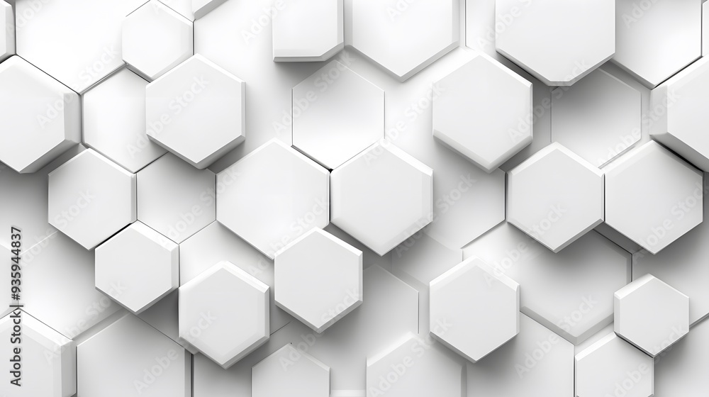3D White Hexagons on White Background, Abstract Image, Texture, Pattern, Wallpaper, Cover and Screen of Smartphone, Cell Phone, Computer, Laptop, 9:16 and 16:9 Format 3D White Hexagons on White Background, Abstract Image, Texture, Pattern, Wallpaper, Cover and Screen of Smartphone, Cell Phone, Computer, Laptop, 9:16 and 16:9 Format