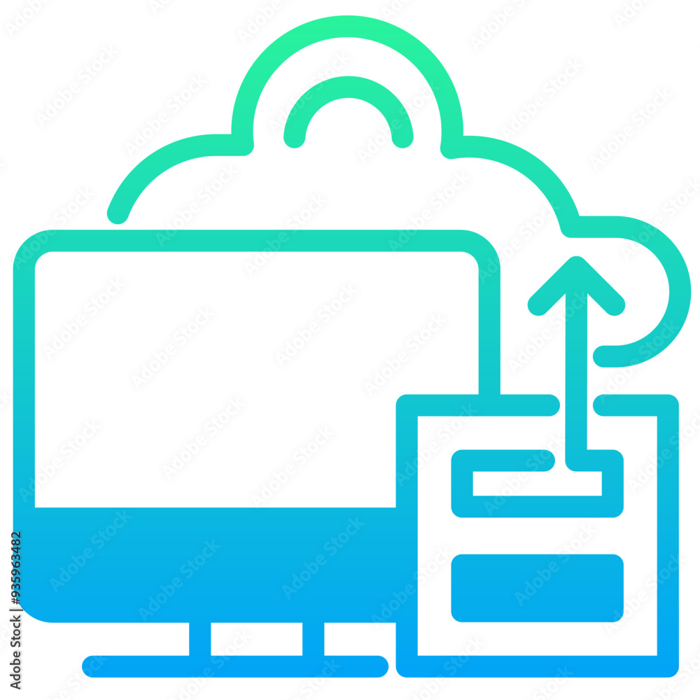 Cloud Storage Icon Cloud Storage Icon