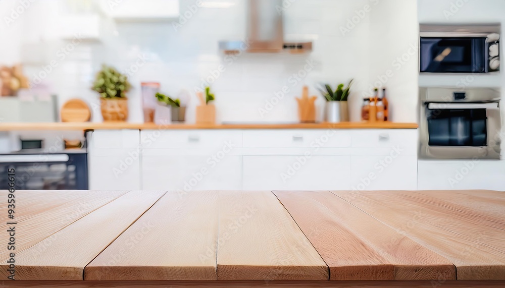 kitchen table background, wood counter top on blur of white clean abstract home interior with bokeh. used for display or montage your wooden for dining background. table banner kitchen table background, wood counter top on blur of white clean abstract home interior with bokeh. used for display or montage your wooden for dining background. table banner
