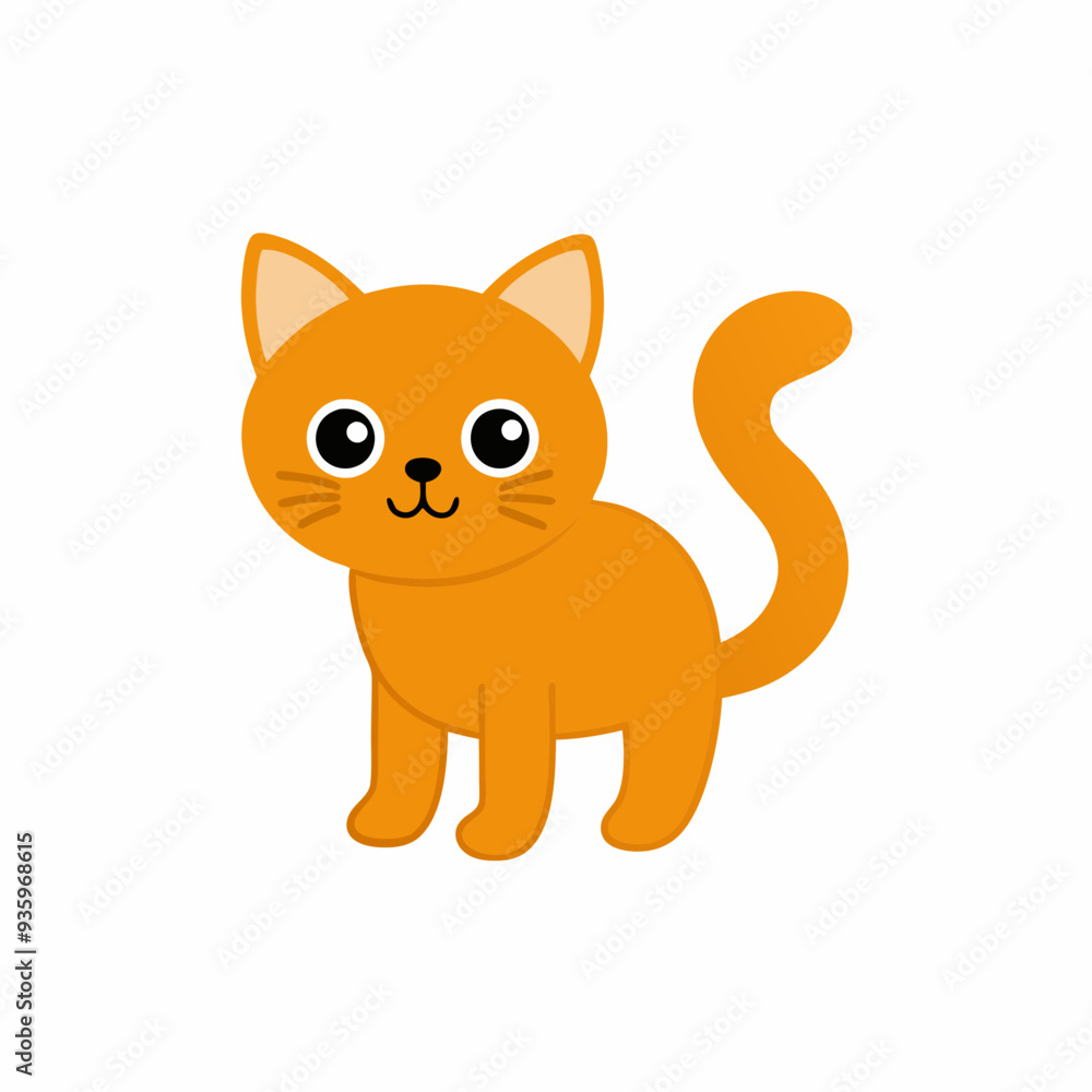 cute cat white background cute cat white background