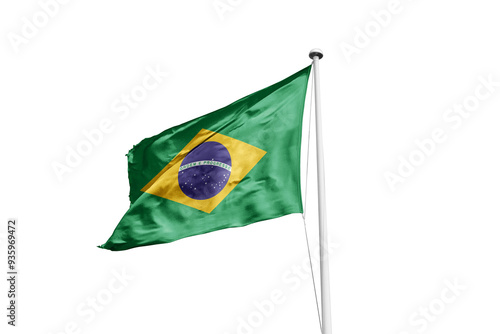 Fotografia brazilian flag transparent