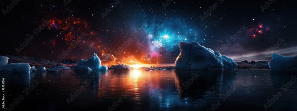 Polar display above icebergs, starry night sky, realistic, high resolution --ar 8:3 --style raw --personalize pyz3xwv --stylize 250 --v 6.1 Job ID: 4479b652-033d-4591-8d4f-d1140154f10e Polar display above icebergs, starry night sky, realistic, high resolution --ar 8:3 --style raw --personalize pyz3xwv --stylize 250 --v 6.1 Job ID: 4479b652-033d-4591-8d4f-d1140154f10e