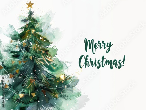 Wallpaper Mural Minimalist Christmas Greeting Card with Stylized Tree and Elegant Cursive Text

 Torontodigital.ca