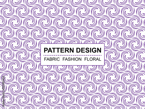 Abstract pattern design layout