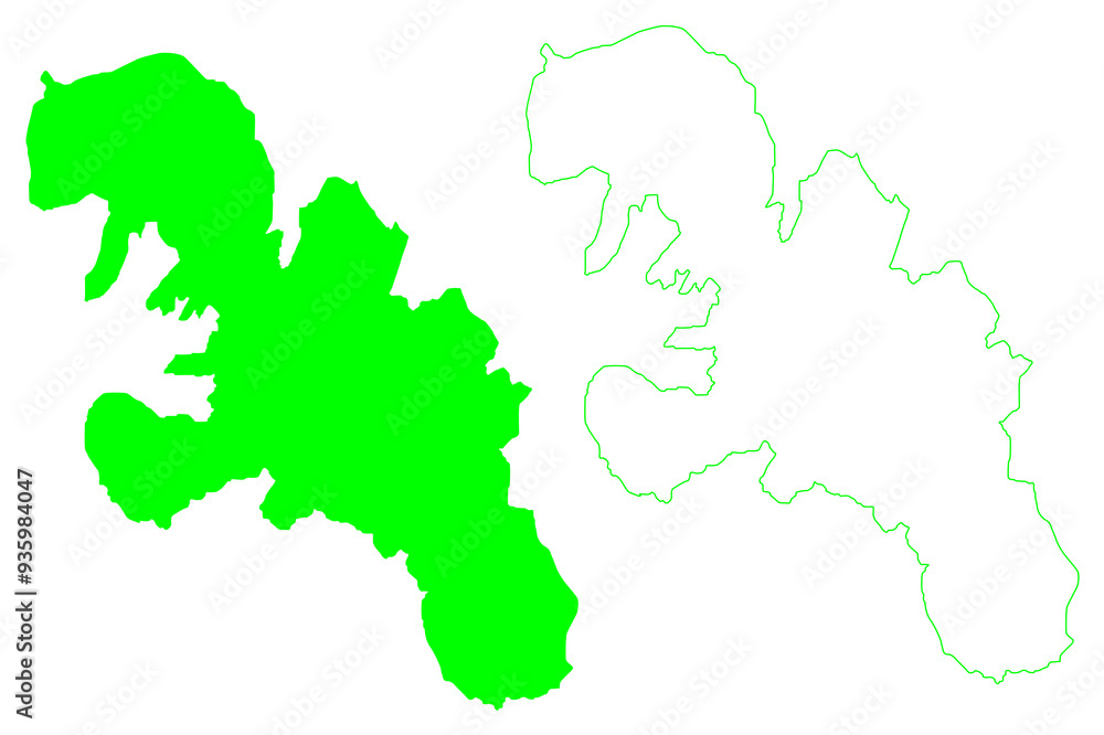 Ellef Ringnes island (Canada, North America, Canadian Arctic Archipelago) map vector illustration, scribble sketch Ellef Ringnes map Ellef Ringnes island (Canada, North America, Canadian Arctic Archipelago) map vector illustration, scribble sketch Ellef Ringnes map