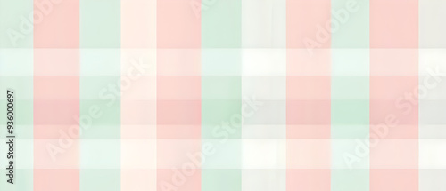 A flat vector illustration of a background design with stripes and grids, using two pastel colors like soft peach and baby blue. The stripes are simple and uniform, with a delicate grid pattern