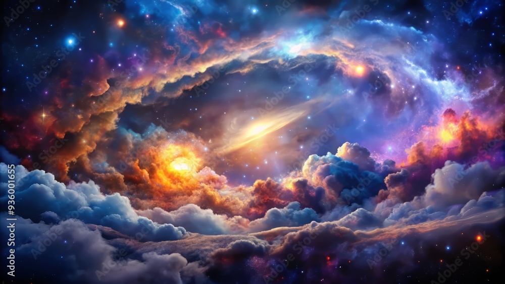 Dramatic High Contrast Cosmic Galaxy Dust Clouds Dramatic High Contrast Cosmic Galaxy Dust Clouds